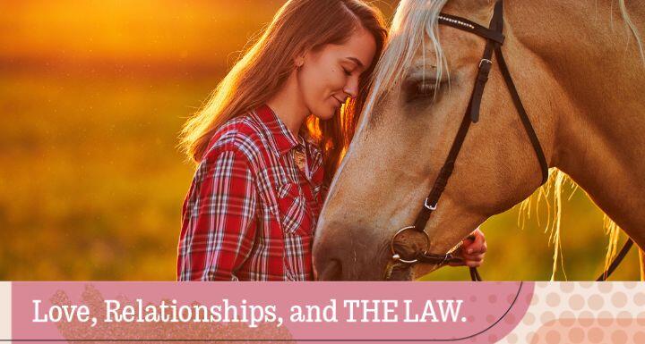 Girl Hugging Horse