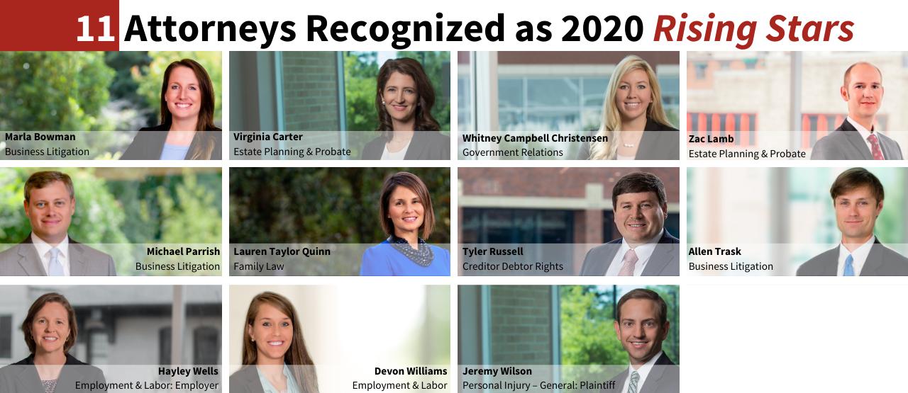 11 Attorneys are Rising Stars